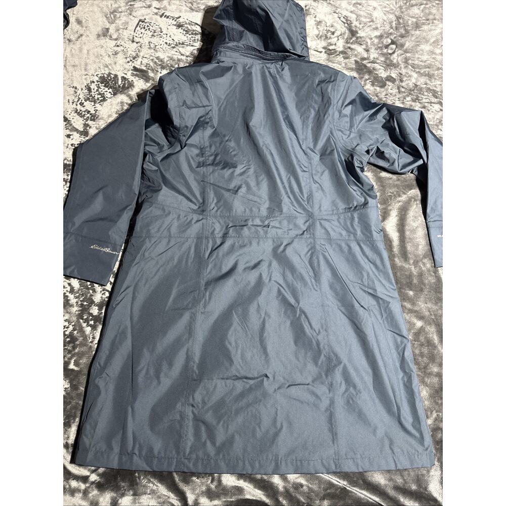 Eddie Bauer Girl On The Go Insulated Trench Coat Large NWT Waterproof T2XL - Picture 9 of 9